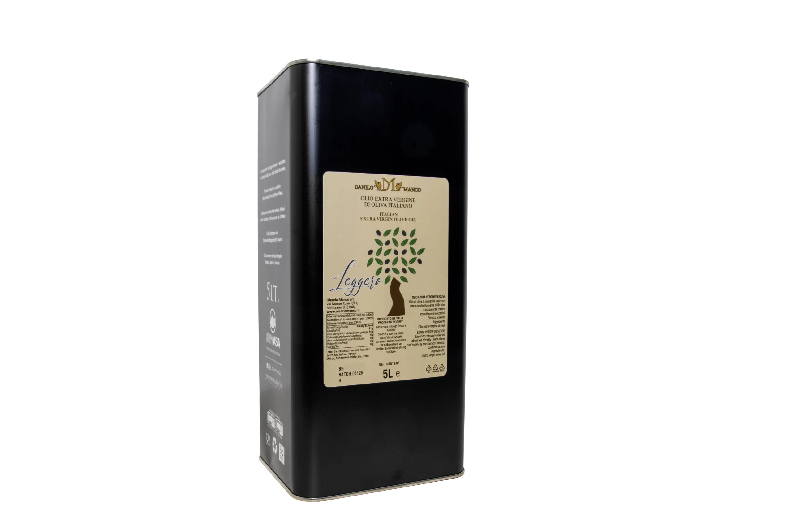 LEGGERO 5lt Tin