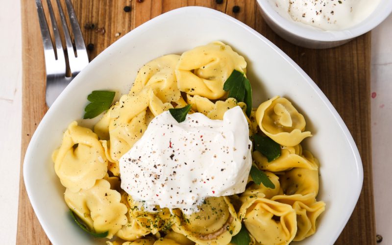 Tortellini Panna Prosciutto Piselli