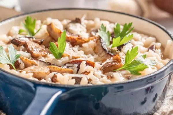 Porcini Mushroom & White Truffle Risotto
