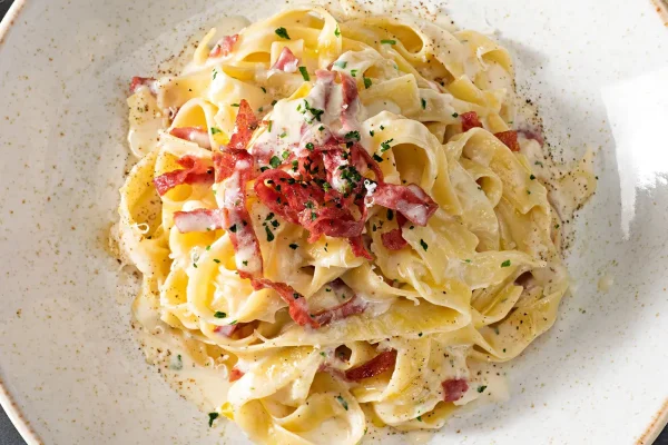 pasta cremosa capocollo
