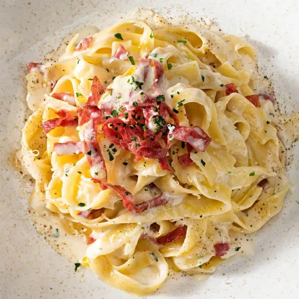 pasta cremosa capocollo