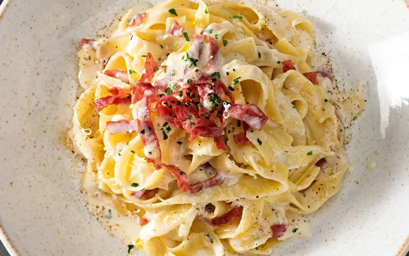 pasta cremosa capocollo